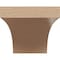 Ekena Millwork 10"W x 20"D x 10"H Wide Huntington Rough Cedar Woodgrain TimberThane Corbel, Primed Tan CORUR10X20X10HUNRCPR - alternate 6